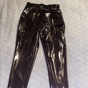 Shiny Black Leggings